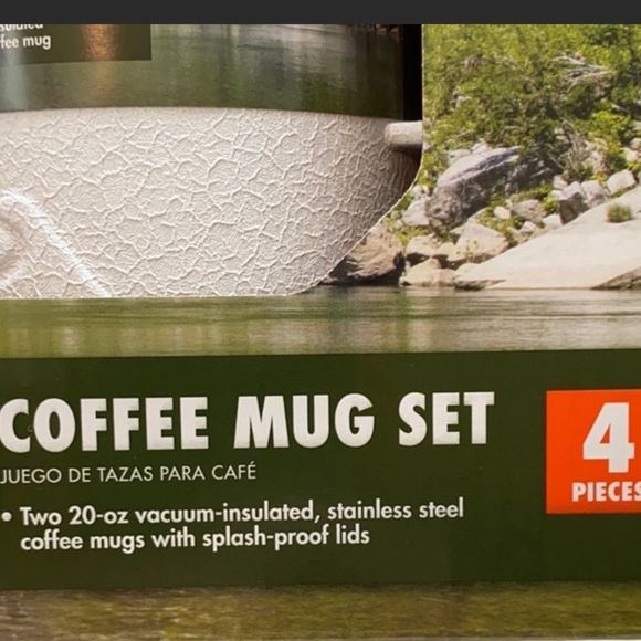 Ozark Trail Kitchen Nib Ozark Trail 2 Pack Stainless Steel Double Walled Vacuum Sealed